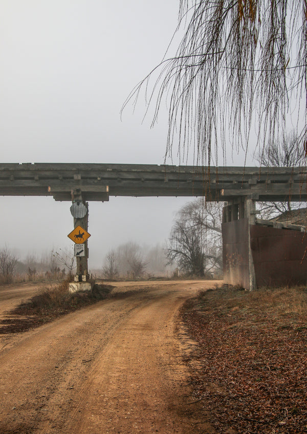 foggy railway bridge 1 - 2019